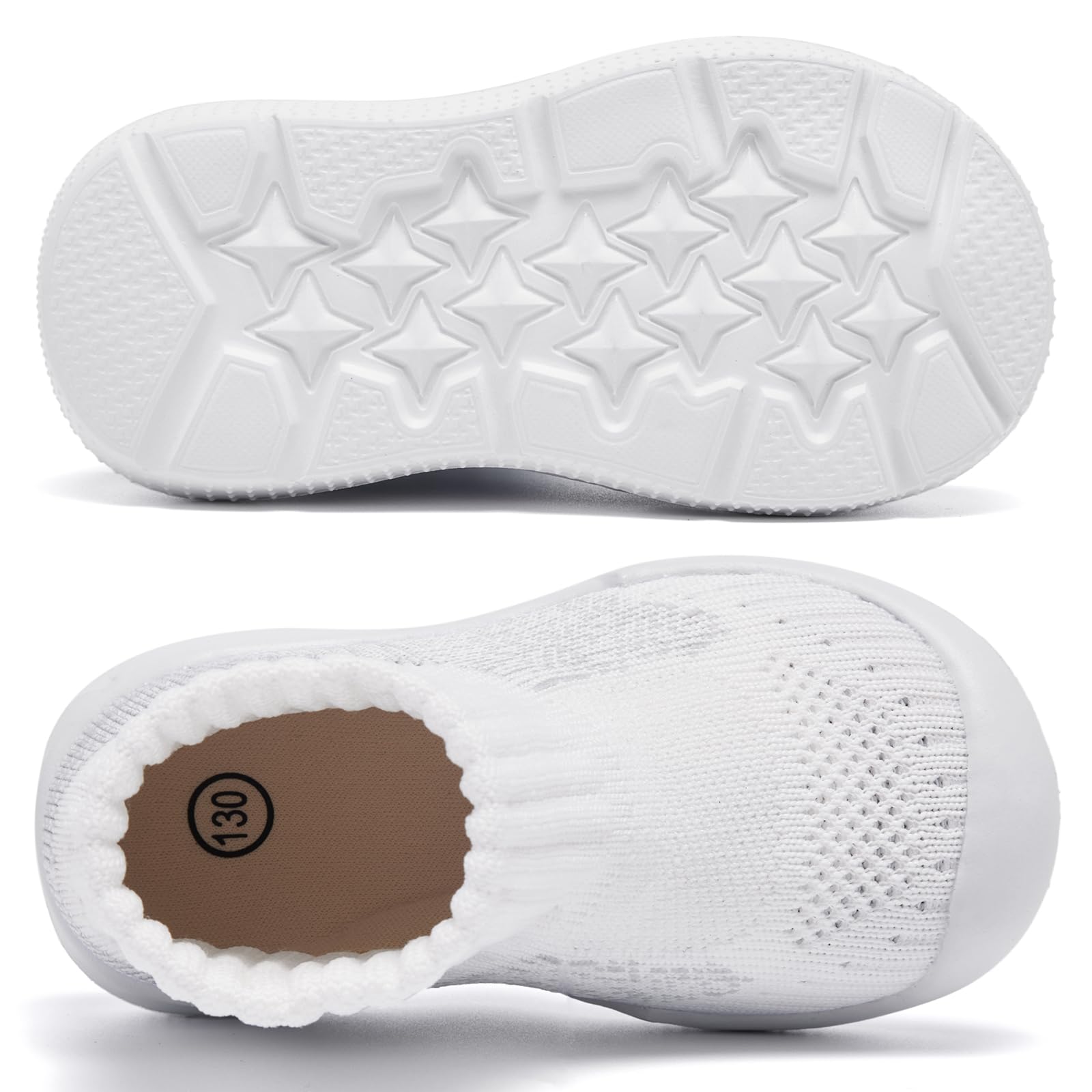 MORENDL Toddler Sock Shoes Baby Walking Shoes Infant Slippers Boys & Girls Non-Slip Sneakers