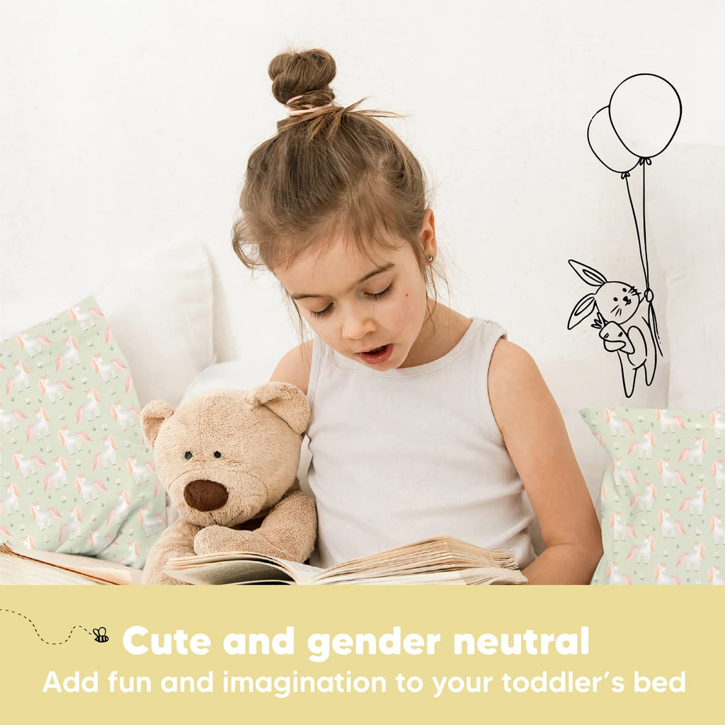 Toddler Pillow with Pillowcase, 13x18 My Little Dreamy Pillow (Grace)