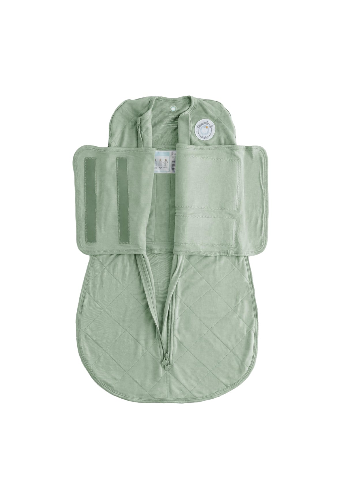 Dreamland Baby Sleep Sack Swaddle, Ultra-Soft Bamboo Viscose (0-6 Months)