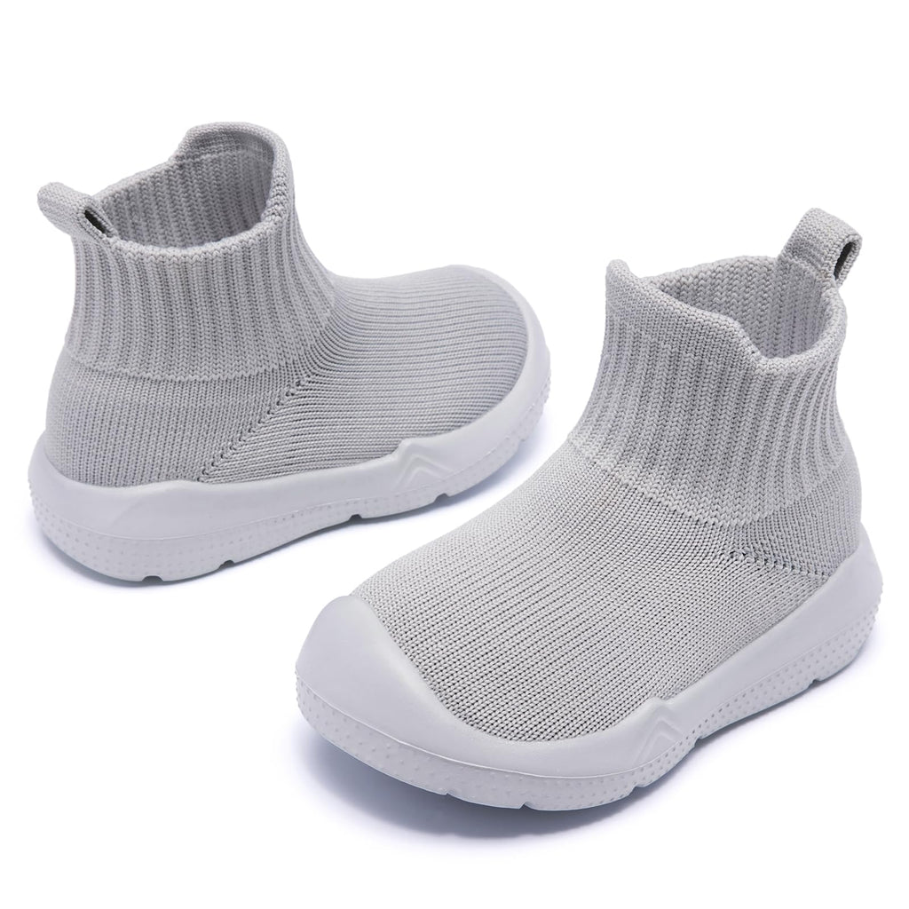MORENDL Baby Shoes Infant Walking Shoes Non-Slip Breathable Toddler Sneakers Boys & Girls Slipper Socks