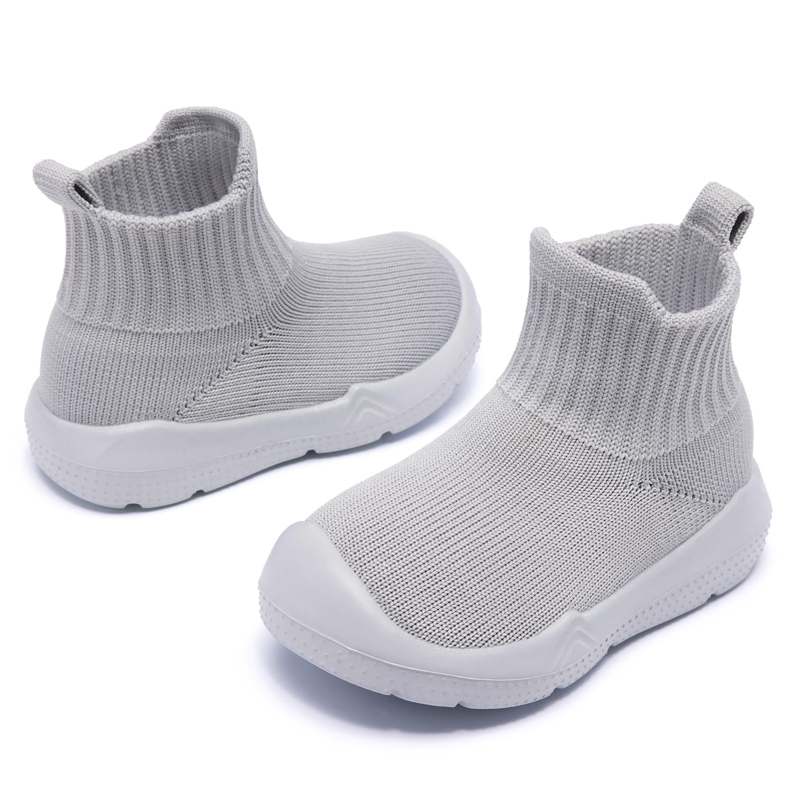 MORENDL Baby Shoes Infant Walking Shoes Non-Slip Breathable Toddler Sneakers Boys & Girls Slipper Socks