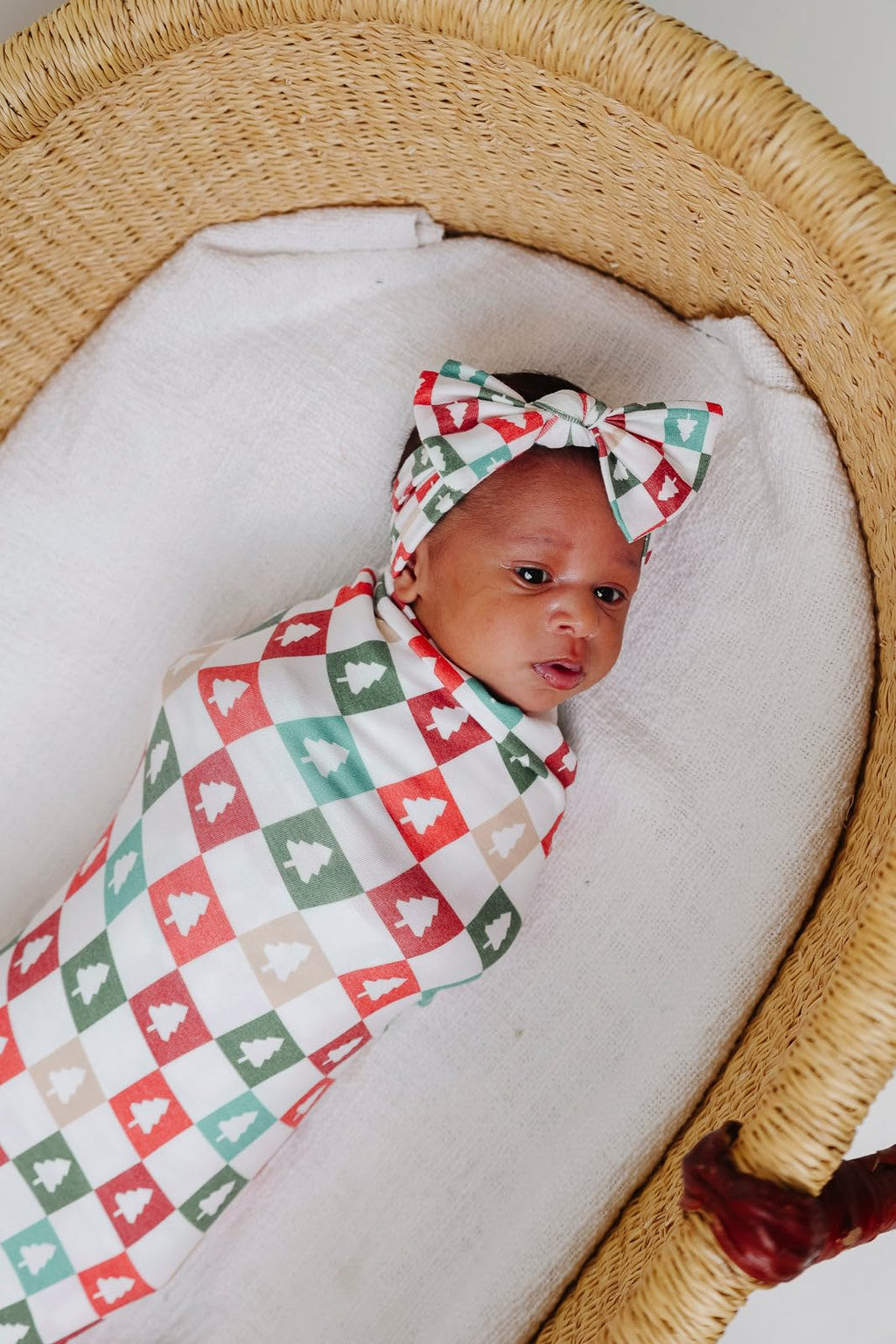 Copper Pearl Swaddle Blankets for Newborns | Soft Stretchy Receiving Blankets for Boys and Girls | Large 46 x 46 Inch Baby Blankets | Lightweight and Breathable Swaddles | Fraser