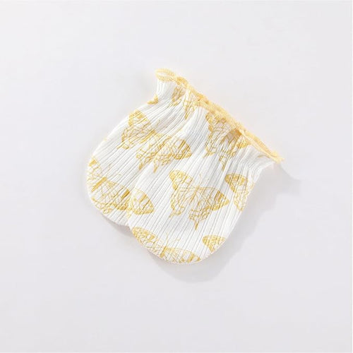 5 Pairs Unisex Baby Mittens No-Scratch 0-6 Months New Born