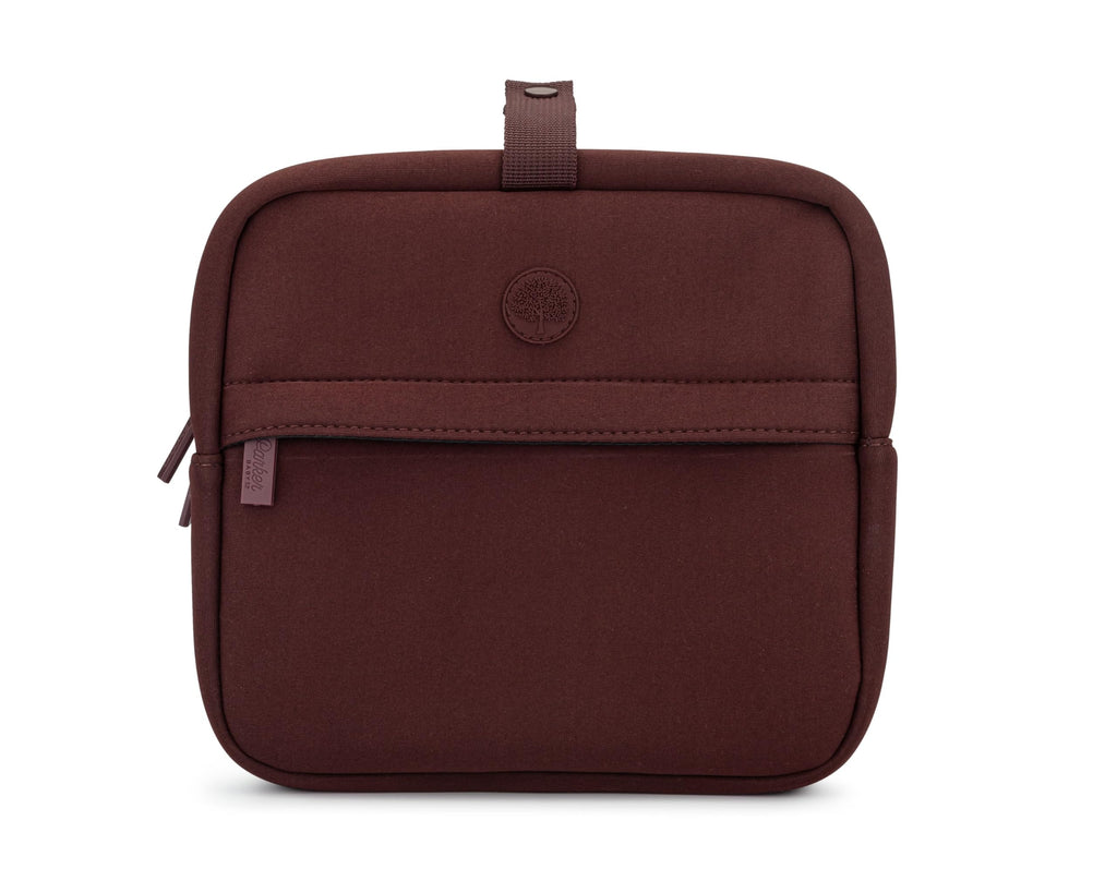 Parker Baby Co. Drift Neoprene Bottle Cooler, Insulated Travel Bag - Raisin