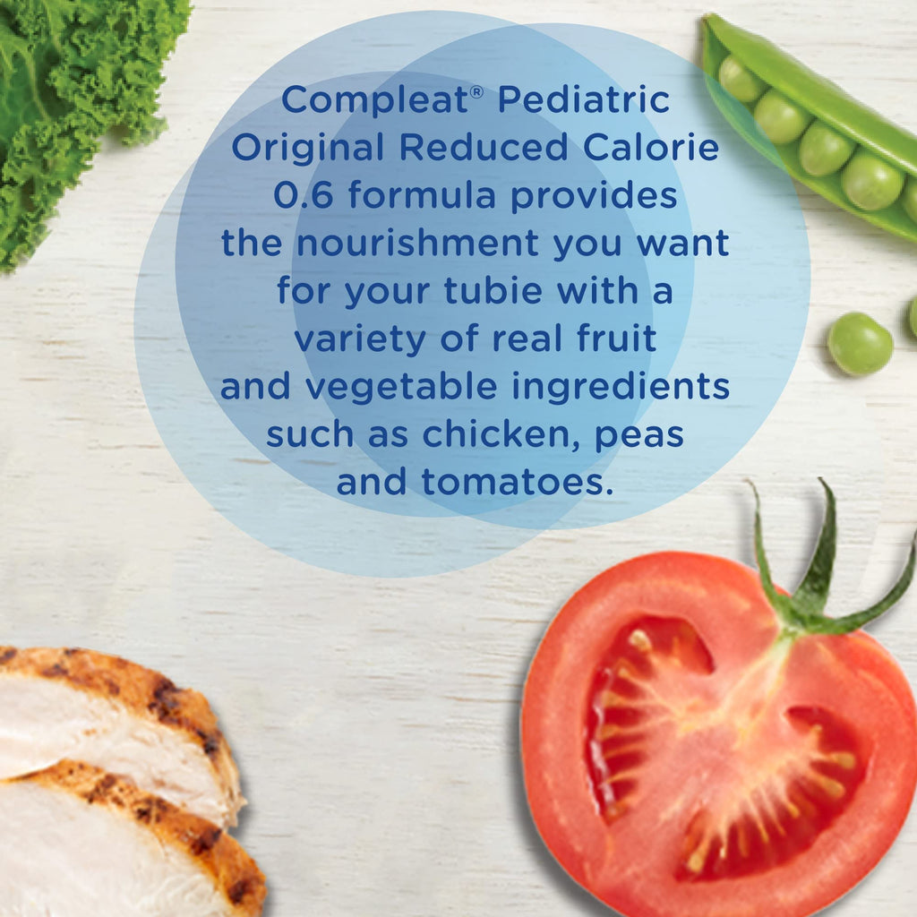 Compleat Pediatric 0.6mL, Unflavored, 24 Pack