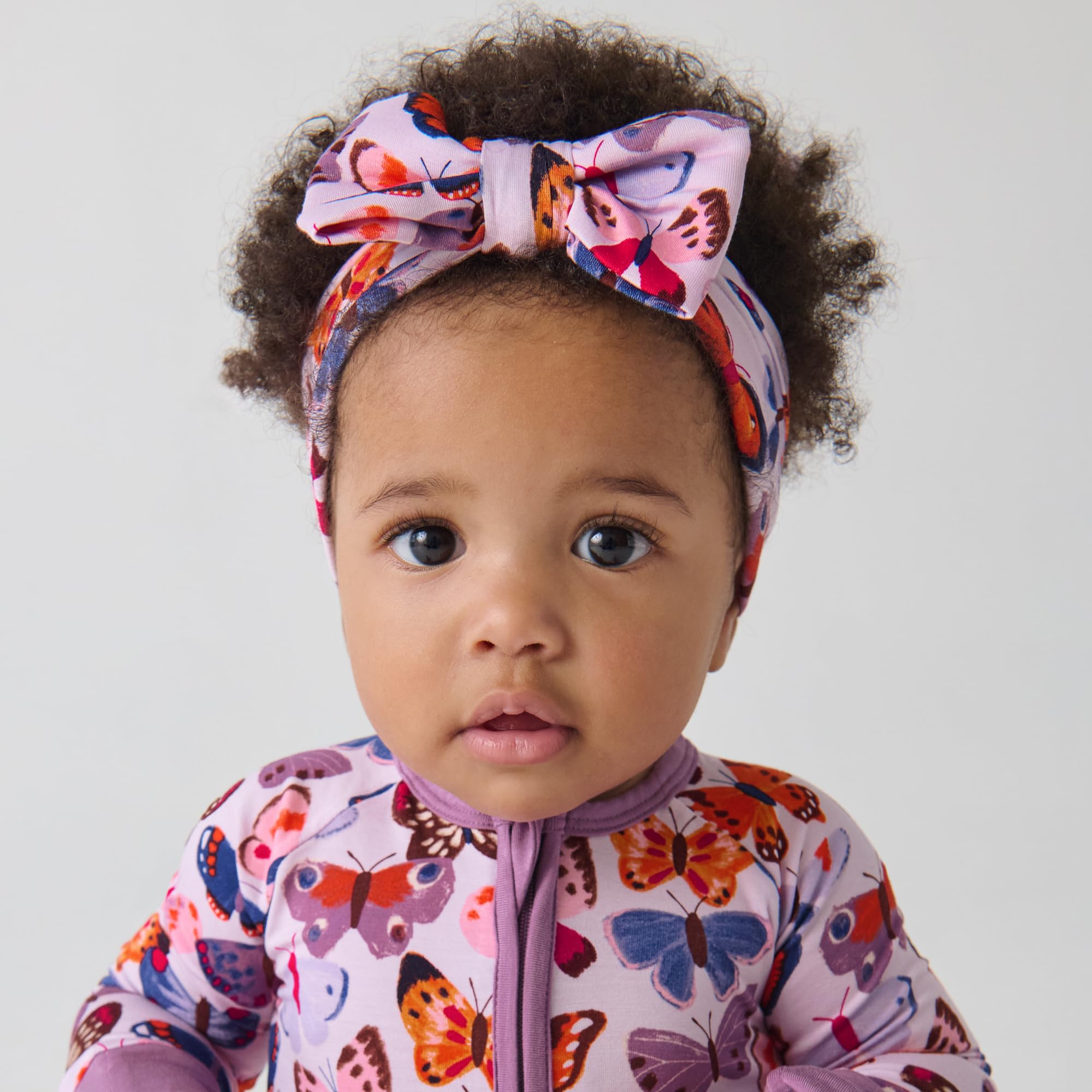 Little Sleepies Baby Pajamas, Butterfly Kisses, 6-12 months