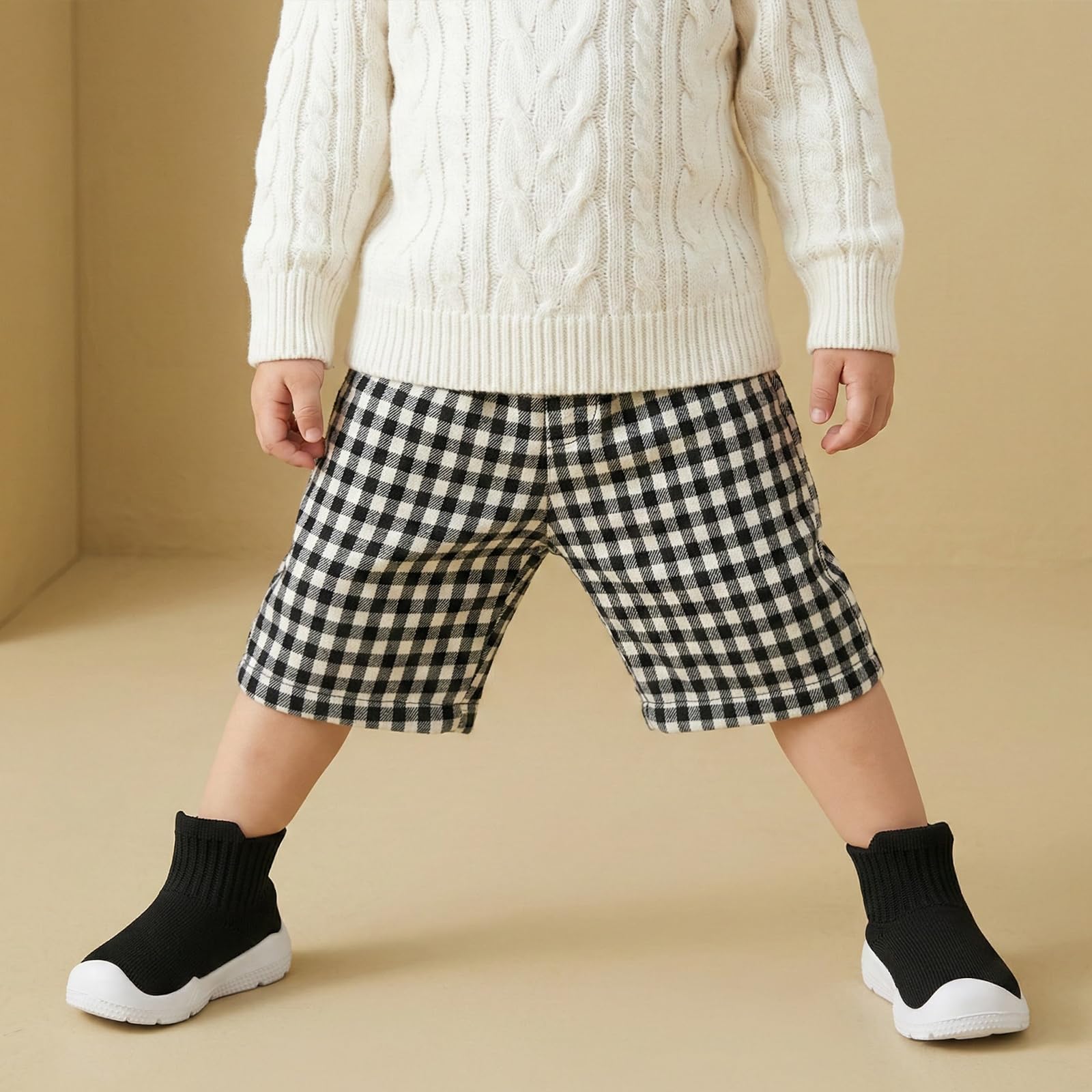 MORENDL Baby Shoes Infant Walking Shoes Non-Slip Breathable Toddler Sneakers Boys & Girls Slipper Socks