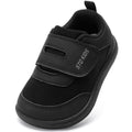 Toddler Shoes Boys Wide Toe Box Barefoot Sneakers Baby Walking Black Size 4