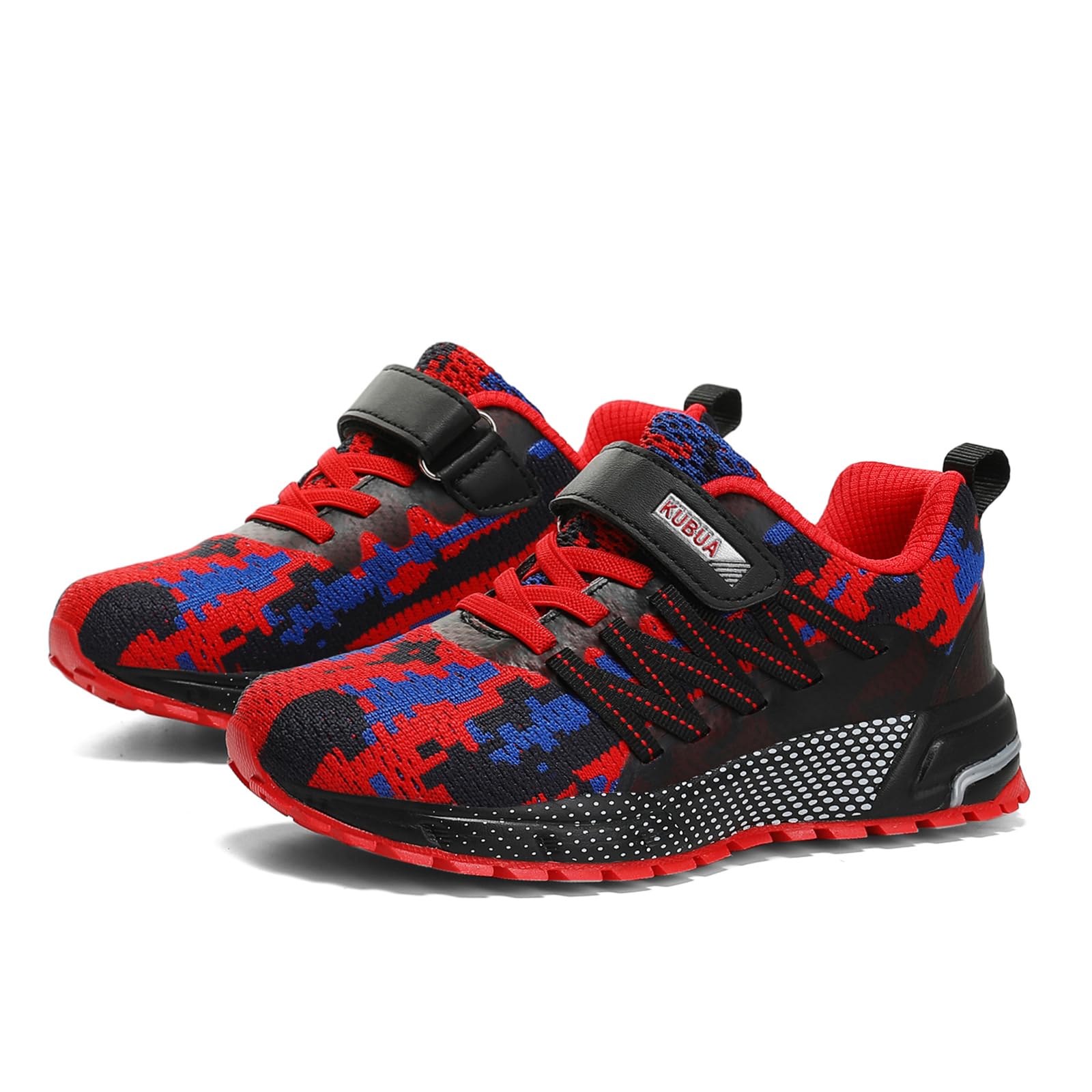 KUBUA Kids Sneakers Lightweight Boys Girls Tennis Shoes