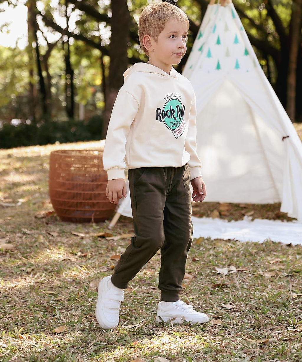 GFQLONG Toddler Boys Pants 100% Cotton Joggers Sweatpants 9-10 Years