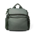 Staya Cloud Diaper Bag Backpack - Convertible Baby Bag, Medium Sage
