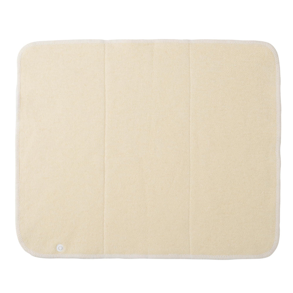 Hemp Prefold Inserts with Snap - 2 Layers - Reusable and Absorbent - 13" x 15" Perfect for Any Diaper- 2 Pack - Nora's Nursery