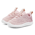 MORENDL Toddler Sneakers Baby Slip On Walking Shoes Non-Slip Breathable Boys & Girls Running Shoes Infant Tennis Shoes Pink Coral 8 Toddler