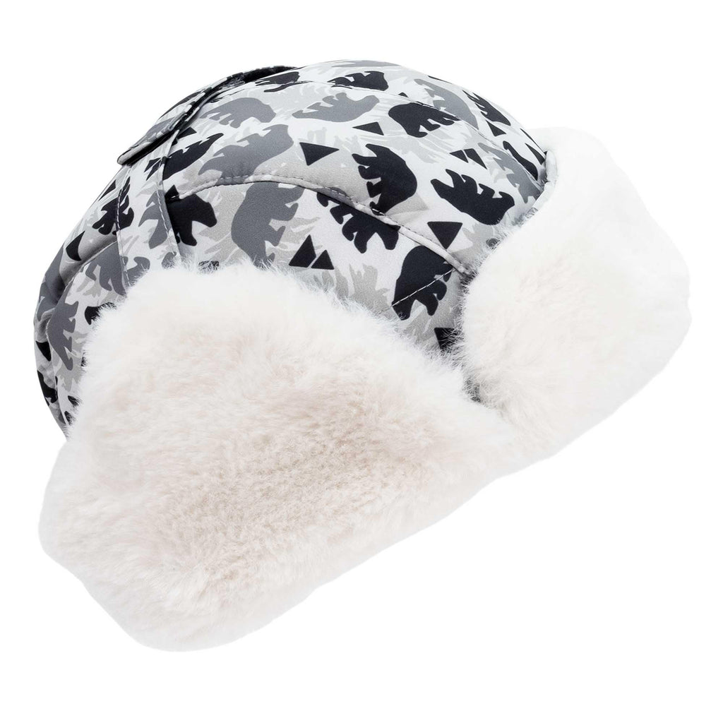 JAN & JUL Toasty-Dry Trapper Hat for Baby and Kids (Bear, S)