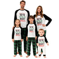 Awoscut Family Christmas Pajamas Matching Pajamas for Family, Xmas PJs Sets Holiday Sleepwear(I&743, Baby, 24 Months)