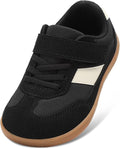 Toddler Wide Toe Box Shoes Zero Drop Minimalist Sneakers for Toddler/Little Kid Barefoot Slip on Tennis Shoes for Kids Boys Girls