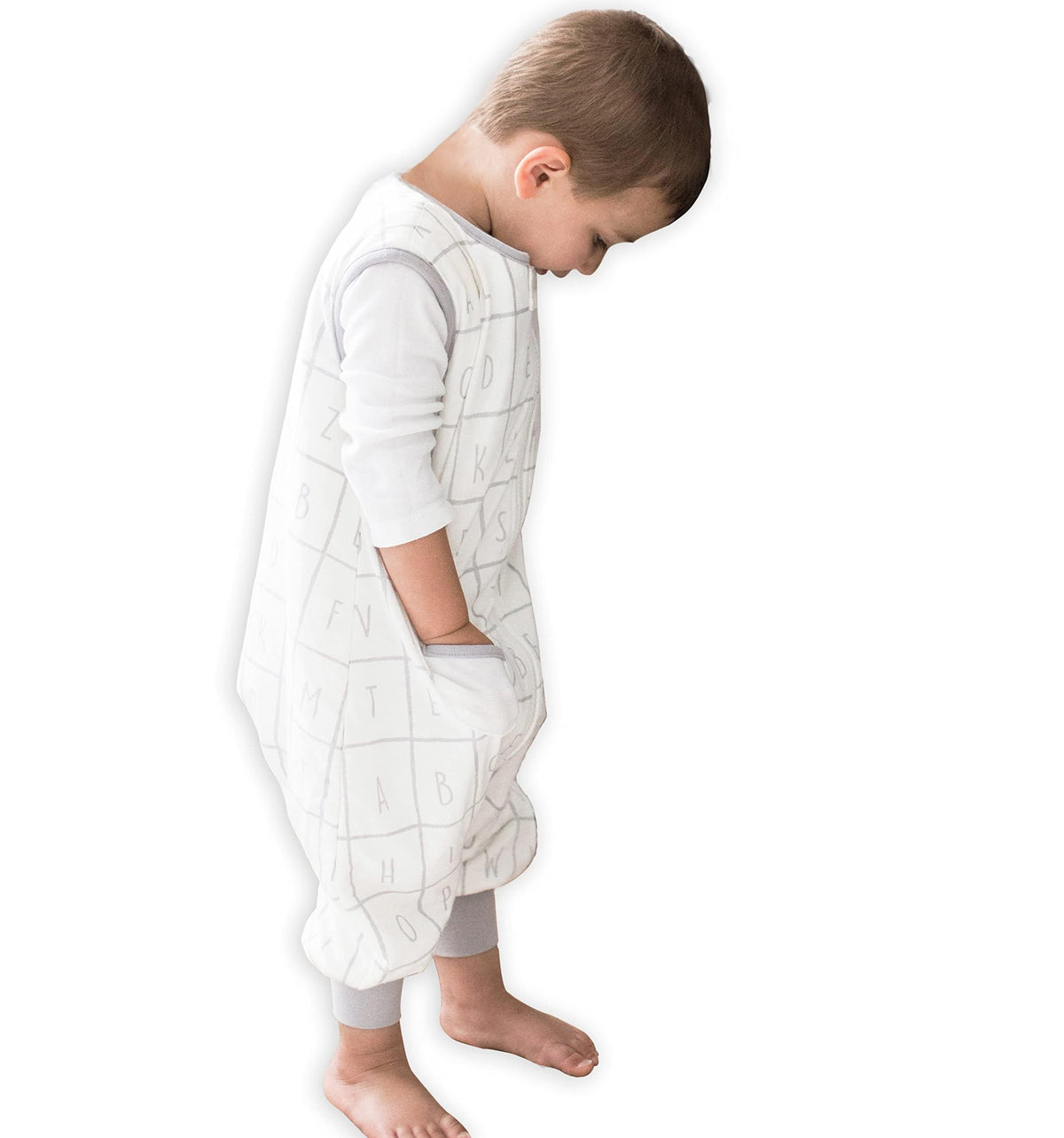 Dreamsuit: Toddler Sleep Sack with Legs, Rayon Made from Bamboo, 1.2 TOG