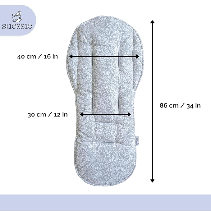 Suessie Stroller Liner - Universal and Reversible Seat Insert, Sweet Dreams
