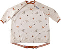 BIBaDO - Long Sleeve Baby Bibs - Babies & Toddlers 6-36 Months - Coverall Baby Led Weaning Bib - Easy Wipe, Soft & Waterproof