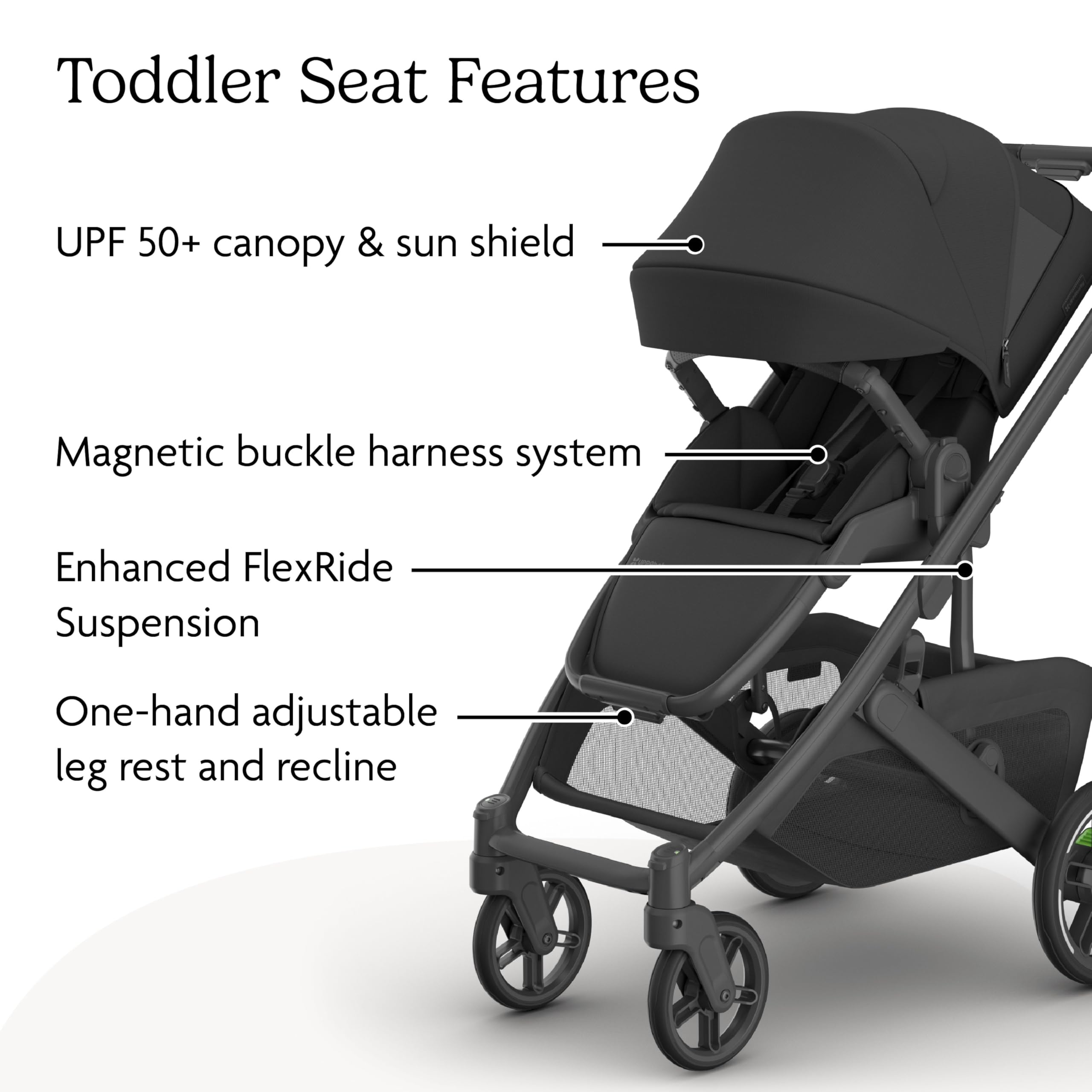 UPPAbaby Cruz V3 Full-Size, from Birth, Car Seat Compatible - Jake