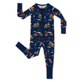 Little Sleepies Baby Christmas Pajamas, Santa's Sleigh, 0-3M