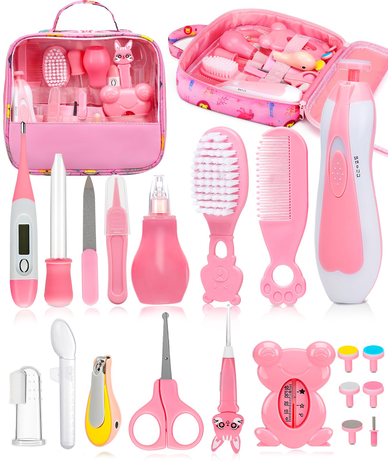 YASEW Baby Grooming Kit with Electric Nail Trimmer, Newborn Essentials