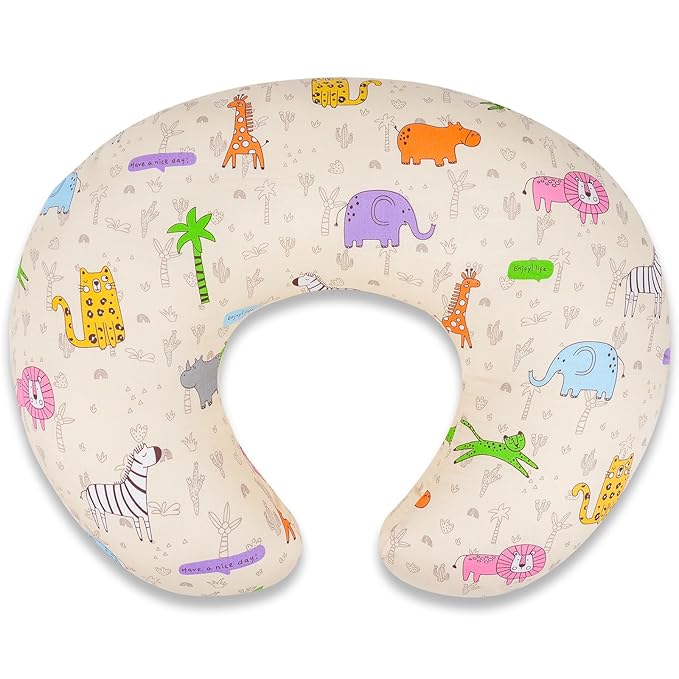 Baby Nursing Pillow for Breastfeeding, Adjustable Breast Feeding Pillow for Bottle Feeding, Breastfeeding Essentials for Mom and Baby Healthier Nursing, Bobby Pillow for Newborn,Removable Cotton Cover