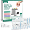 GROWNSY Official Detergent Washing Tablets - 130 PCS, Compatible with Momcozy Baby Bottle Washers