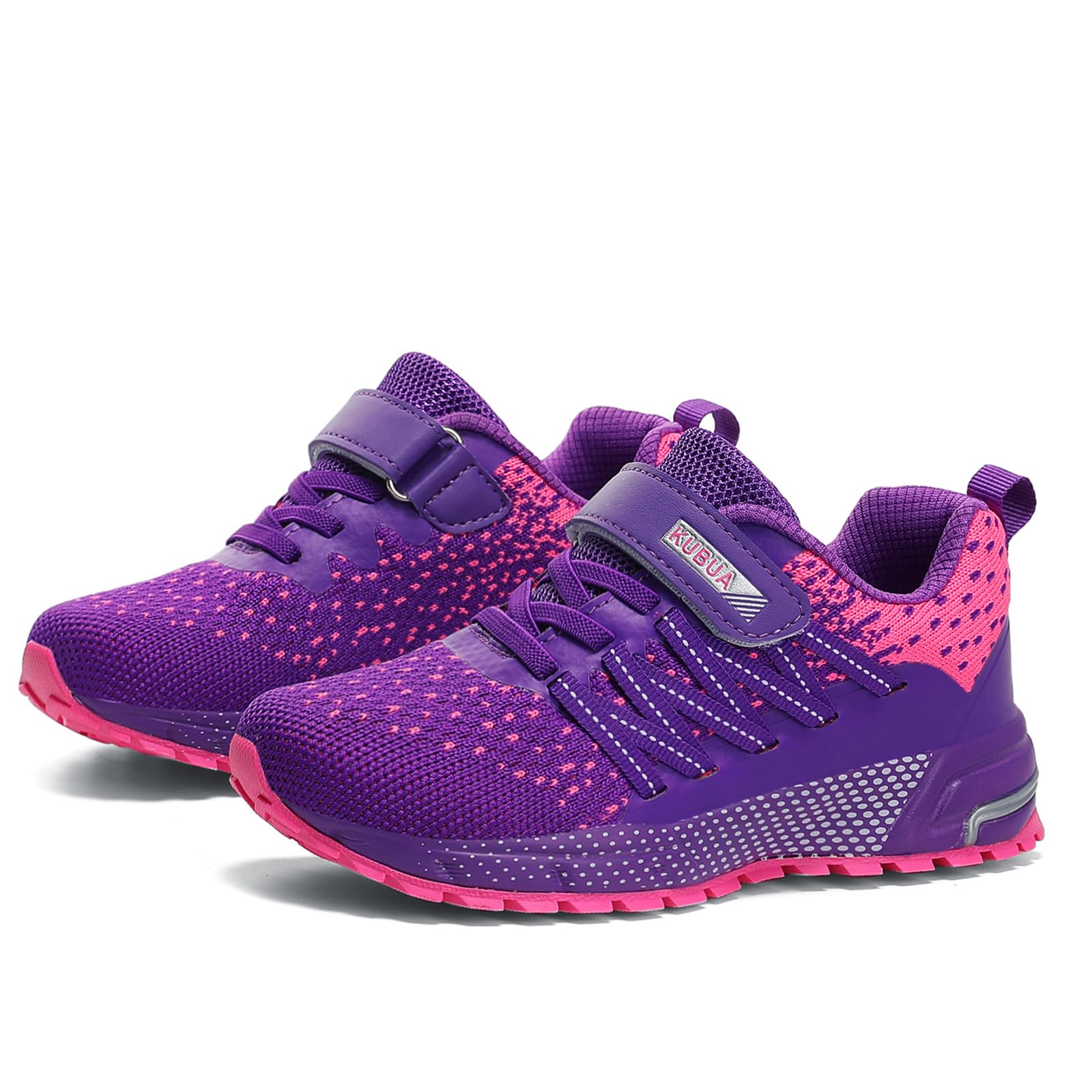 KUBUA Kids Sneakers Lightweight Boys Girls Tennis Shoes