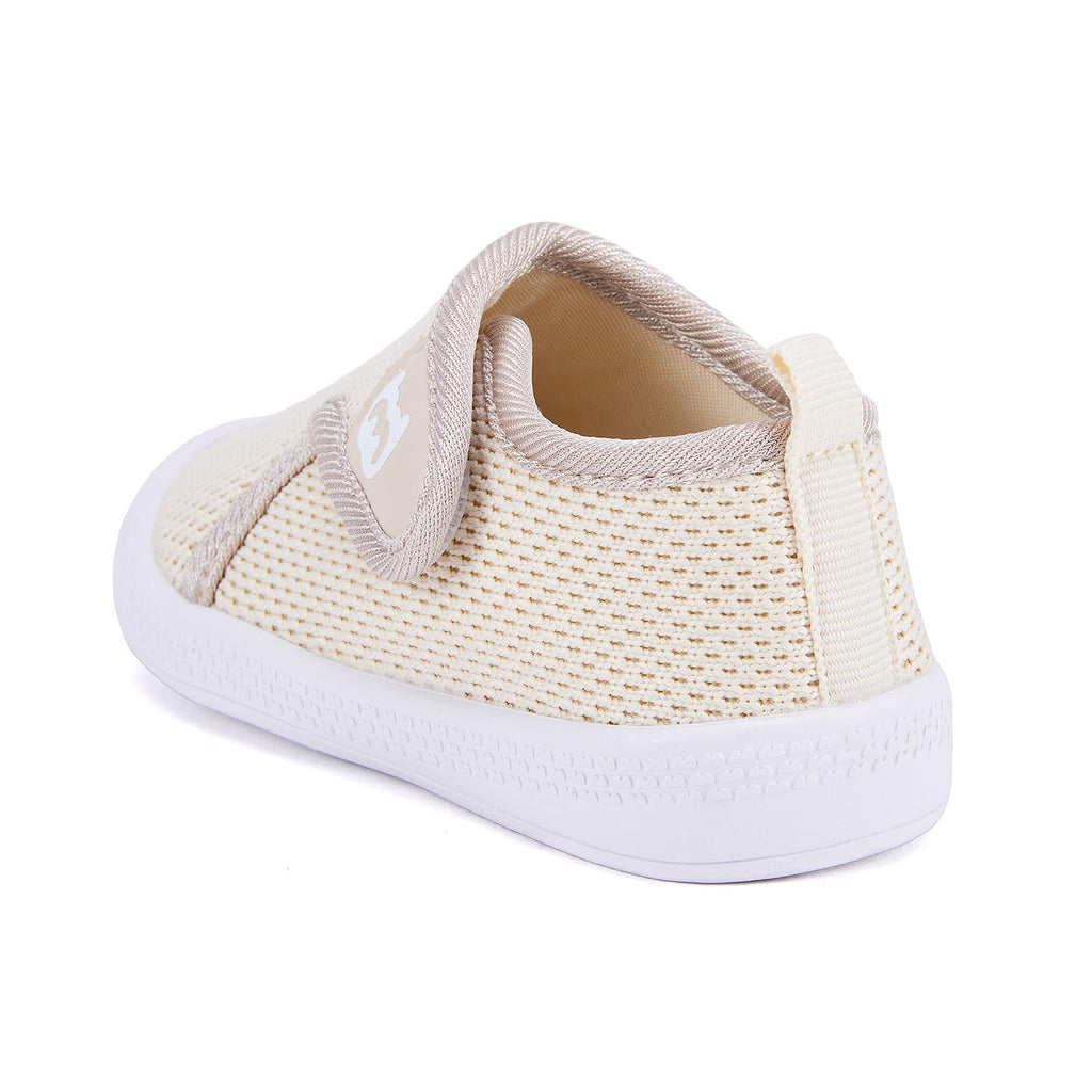 BMCiTYBM Toddler Walking Shoes Baby Boy Girl Barefoot Sneakers Camel Size 8
