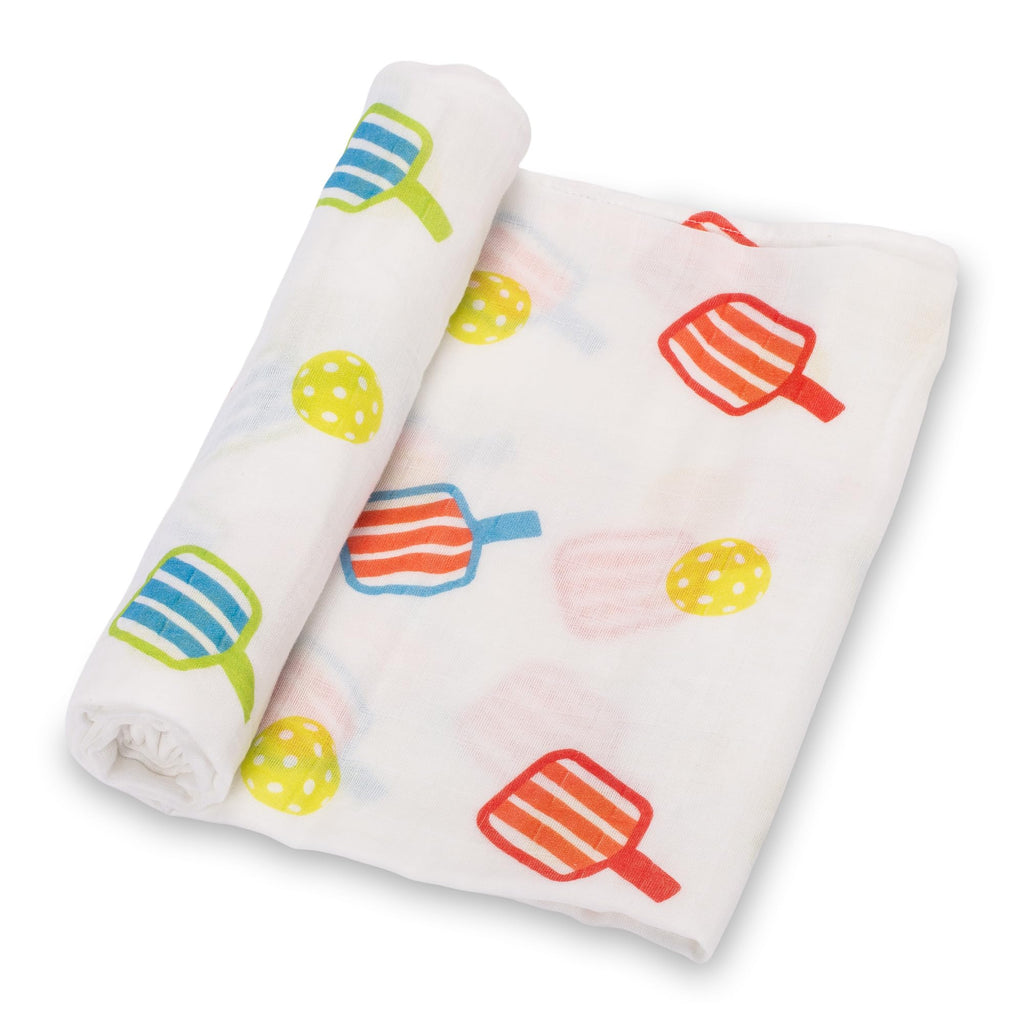 LollyBanks Muslin Swaddle Blankets, 100% Organic Cotton Baby Swaddle