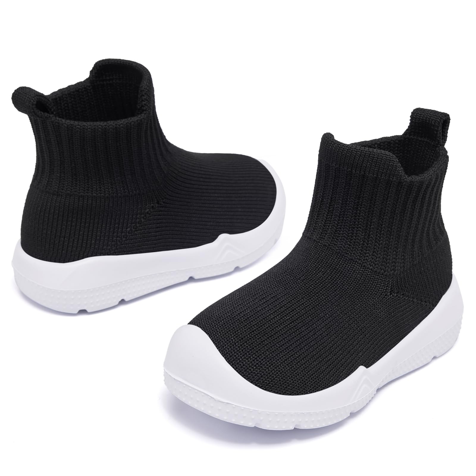 MORENDL Baby Shoes Infant Walking Shoes Non-Slip Breathable Toddler Sneakers Boys & Girls Slipper Socks