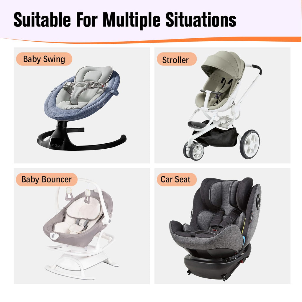 KAKIBLIN Baby Neck Pillows for Car Seat, Baby Head Support Pillow