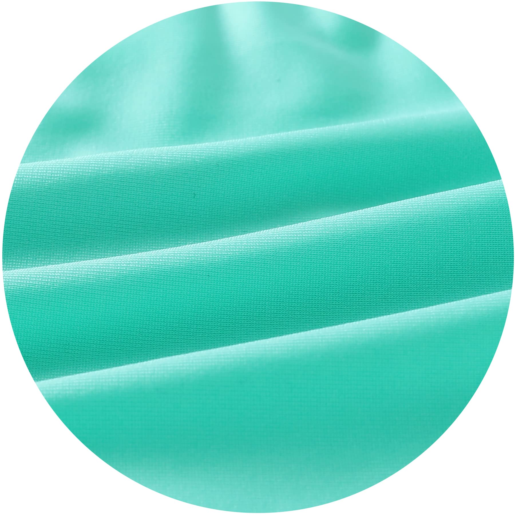 YOUNGER TREE Toddler Girls Two Pieces Swimsuit Color Block Stripe Swimwear Summer Beach Bathing Suit (Green 18-24 Months)