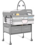 Saryocy Baby Changing Table, Mobile Folding Diaper Changing Station