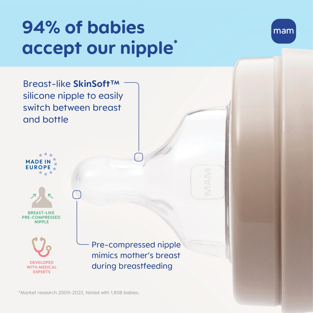 MAM Baby's First Easy Start Anti-Colic+ Baby Bottle Set