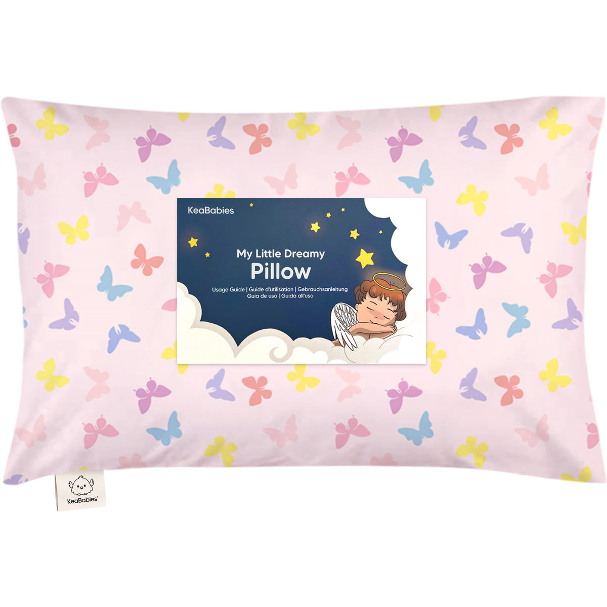 Toddler Pillow with Pillowcase, 13x18 My Little Dreamy Pillow (Dino Patrol)