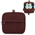 Parker Baby Co. Drift Neoprene Bottle Cooler, Insulated Travel Bag - Raisin