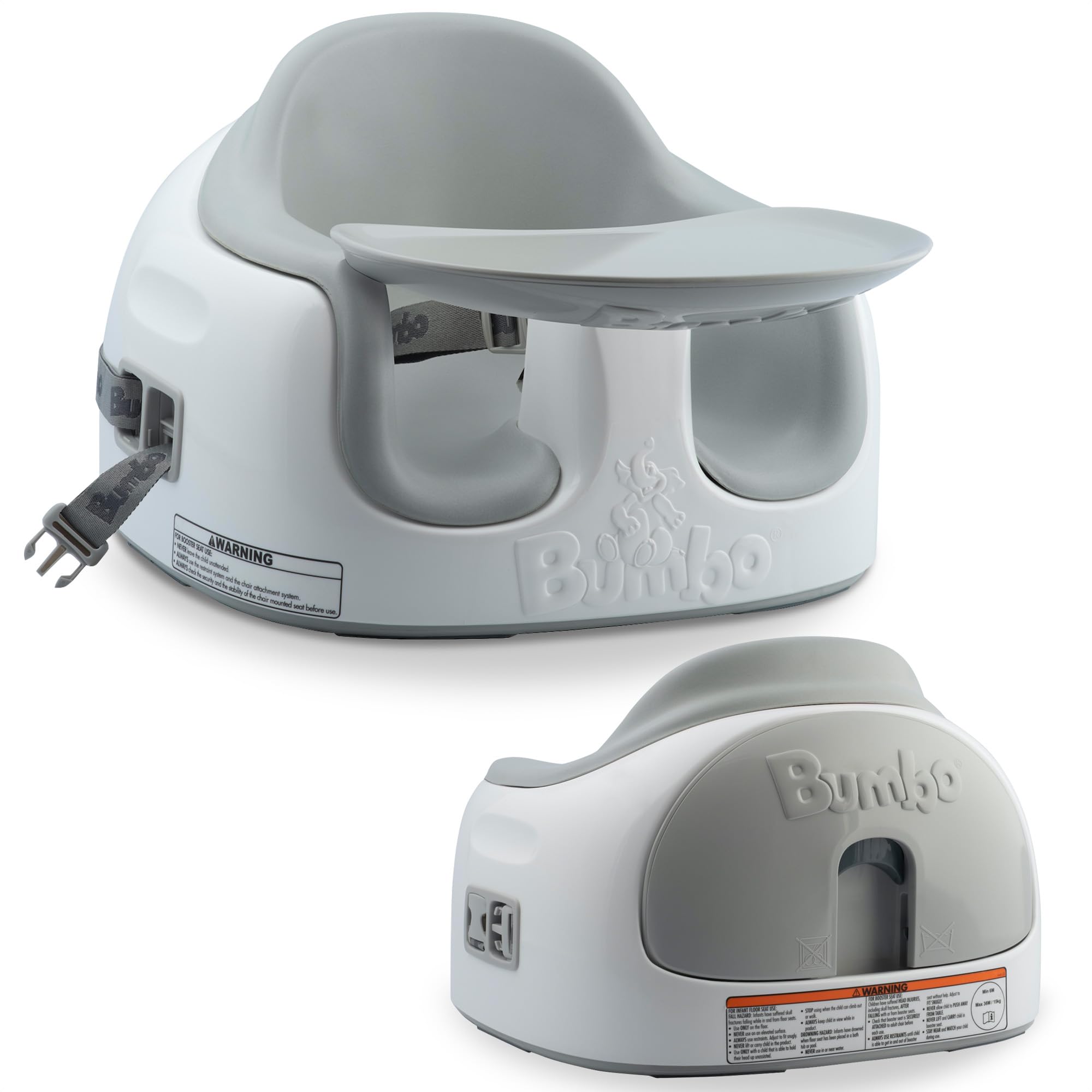Bumbo 3-in-1 Portable Infant Multi-Seat with Tray, 6 to 36 Months, Monsoon