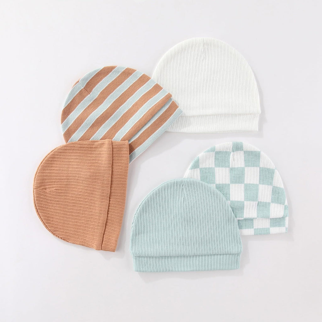 falianni Unisex Baby Clothing Set Footed Rompers Hats Gloves