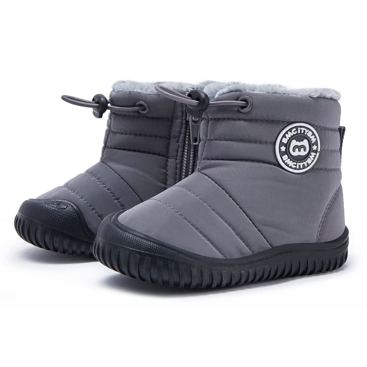 BMCiTYBM Baby Snow Boots Boys Girls Winter Infant Shoes Blue 18-24 Months