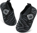 FEETCITY Baby Boys Girls First Walking Shoes Infant Sneakers Crib Shoes Breathable Lightweight Slip On Shoes