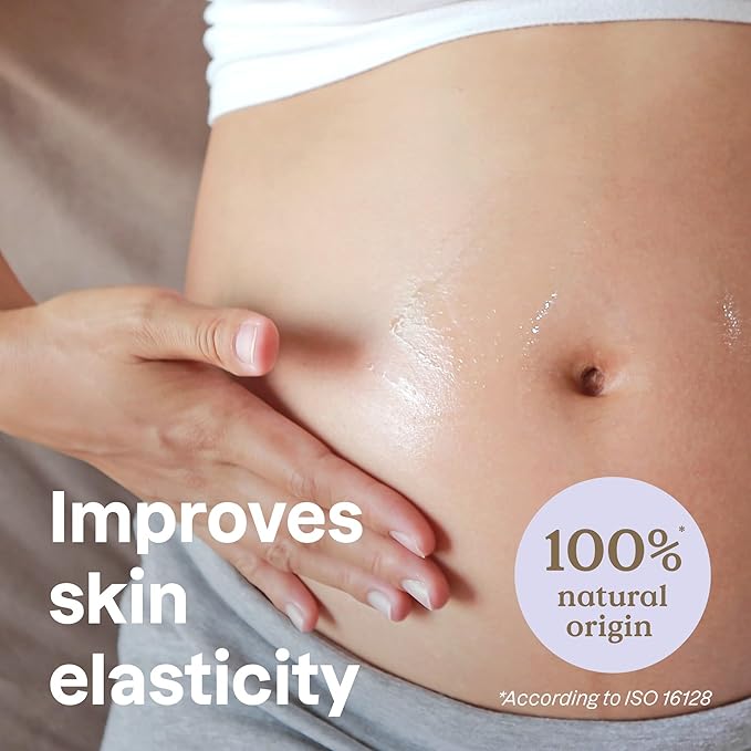 ATTITUDE Pregnancy Stretch Mark Prevention Oil, EWG Verified, Dermatologically Tested, Plant and Mineral-Based, Vegan Maternity Products, Argan Oil, 5 Fl Oz