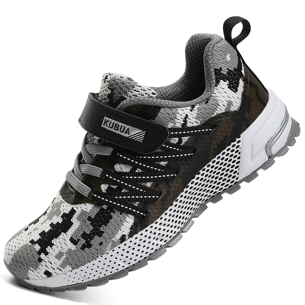 KUBUA Kids Sneakers Lightweight Boys Girls Tennis Shoes