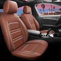 Seat Cover for Infiniti qx60 2014-2025 | Car Seat Covers Front Seats, Waterproof Seat Protectors, Automotive Front Seat Covers (Front Seat, Coffee)