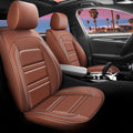 PACKMACH Seat Cover for Hyundai Car Tucson 2005-2025 | Car Seat Covers Front Seats, Waterproof Seat Protectors, Automotive Front Seat Covers (Front Seat, Black&Red Line)