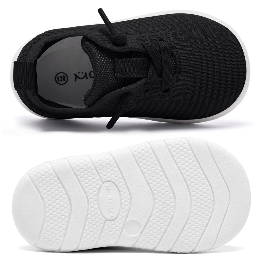 MORENDL Toddler Shoes Baby Walking Sock Shoes Infant Sneakers Boy Girl Barefoot Tennis Shoe Non-Slip Brethable