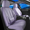 Coverado Seat Covers, Car Seat Covers Front Seats, Car Seat Cover, Car Seat Protector Waterproof, Car Seat Cushion Nappa Leather, Purple Seat Covers Carseat Cover Universal Fit for Most Cars