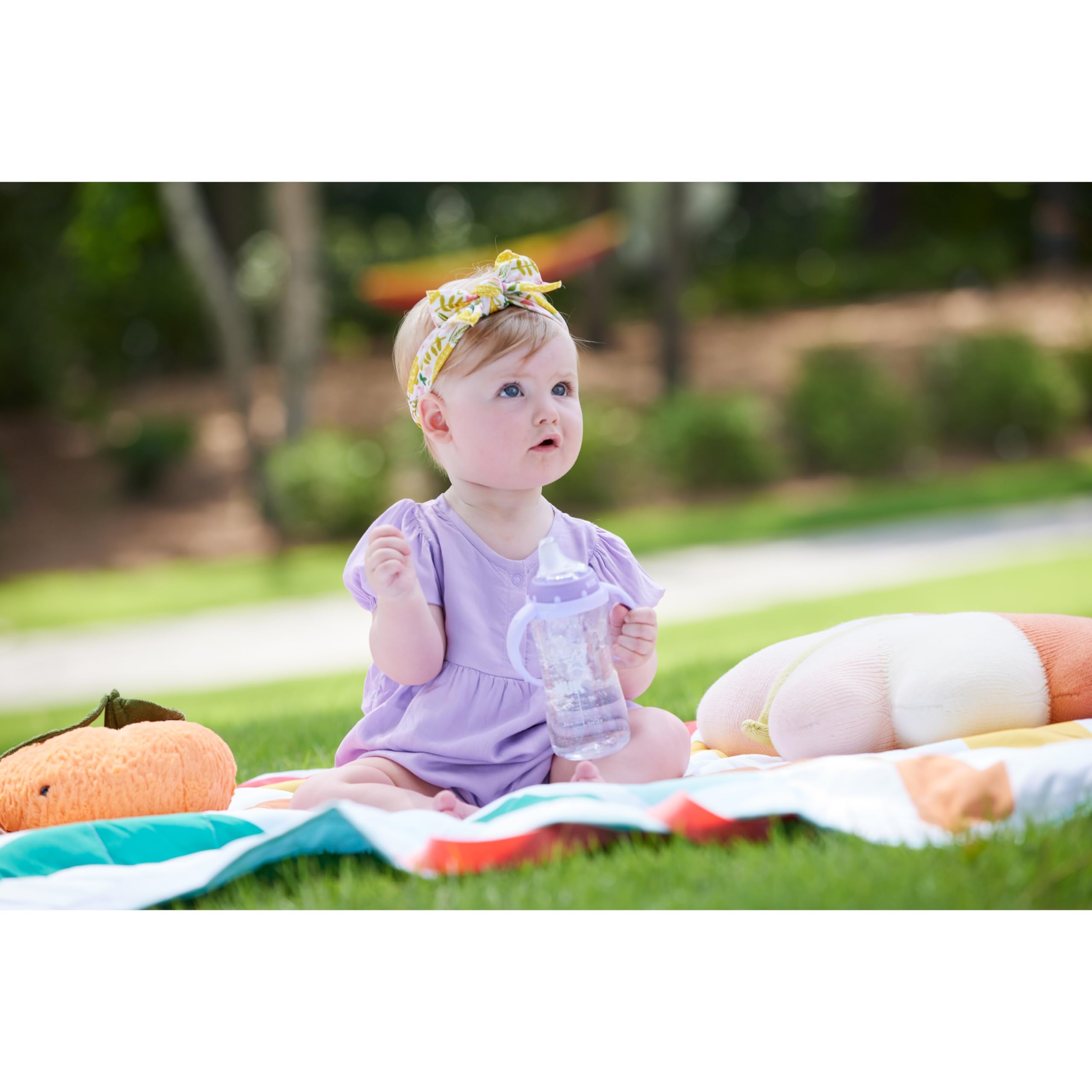 NUK Large Learner Tritan Cup, 10 oz, 8+ Months – BPA Free, Spill Proof Sippy Cup
