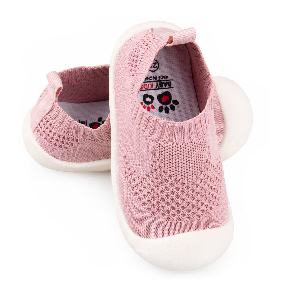Tough Toddler Boy Shoes TPR Soles for Outdoor Adventures Rugged Style Pink 12-18 Months Size 6T